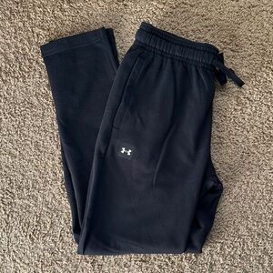 Under Armour Black Sweatpants Mens Size Medium New with Tags